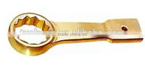 Non sparking aluminum bronze striking box ring spanner