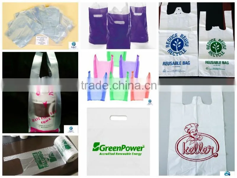 LDPE Multi Color Durable Competitive Price High Quality Guarantee Die-cut Plastic Bag