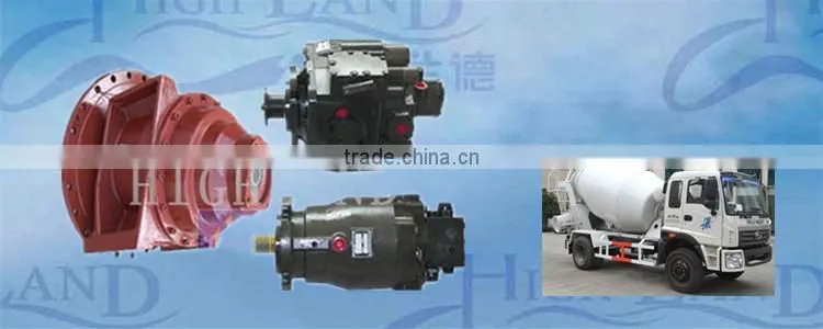 pv piston pump/mf piston motor/gearbox reducer hydraulic control system