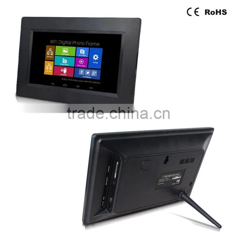 7 inch android LCD advertising screen display Camera Optional HD screen