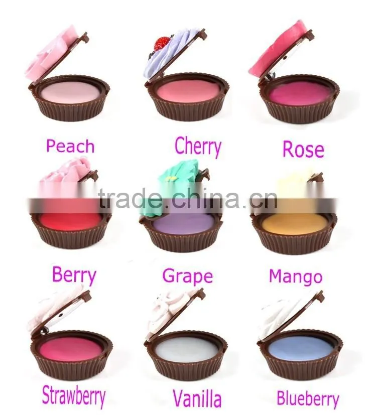 Mendior wholesale Doughnut gift lip balm set fruit lip balm organic 9pcs/set/box support OEM