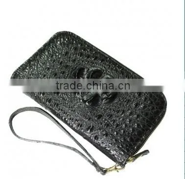 Crocodile leather wallet for women SWCRW-025