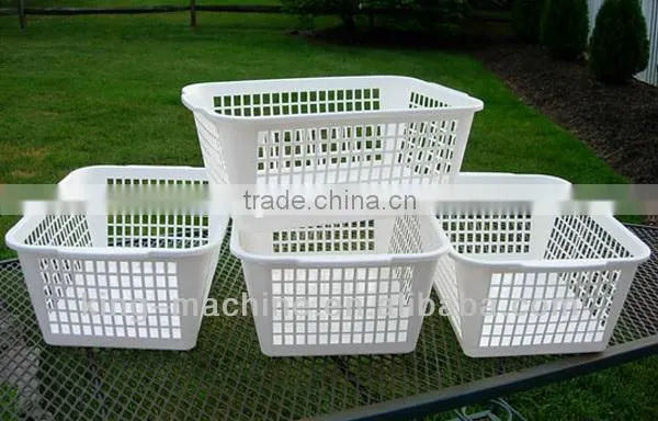 Plastic fruit basket manufacturing equipment