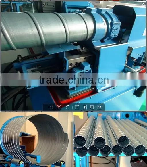 Hvac Duct Forming Machine, Spiral Tube Former, High Quality Duct Former