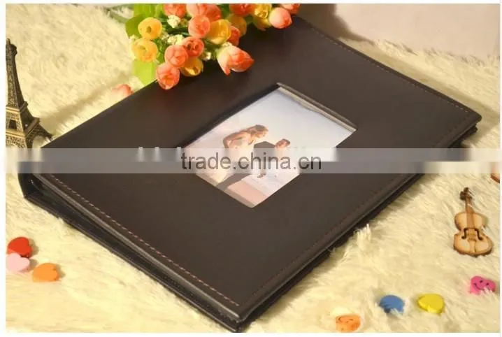 top-quality Pu Leather Wedding Photo Album, Customized Logo Photo Album, Photo Album For Decoration