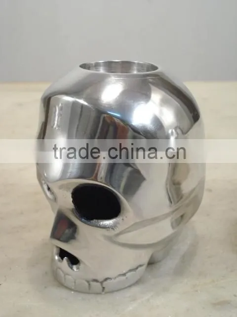 Halloween Small Skull Candle Holder Tea Light,Halloween skull decorative candle holder