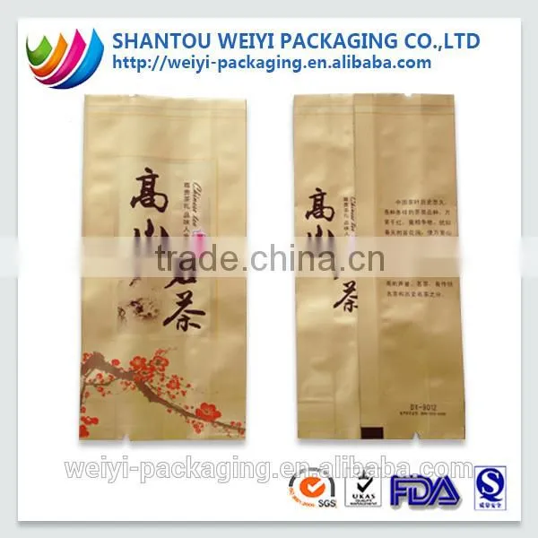 heat seal tea bag envelope/ tea bag paper plastic bags