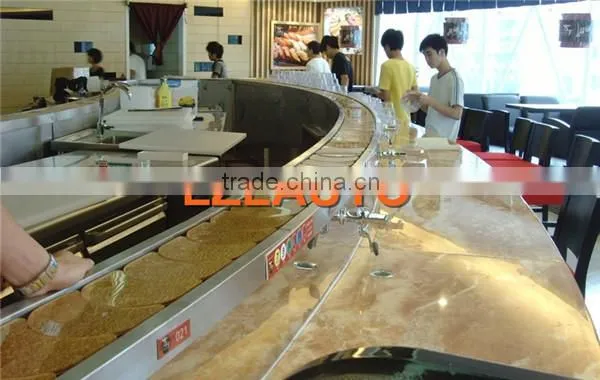 Plastic board sushi conveyor