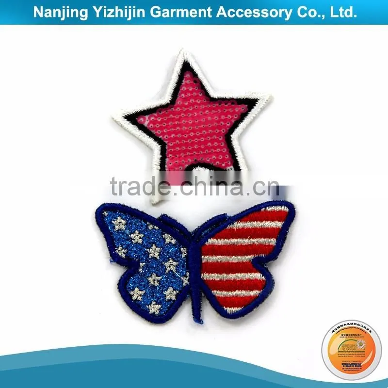 Popular Latest Hand Embroidery Design OEM and ODM Support Labels