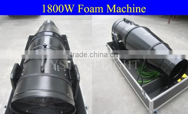 Stage Effect Equipment 1800W Playground Spray Foaming Machine