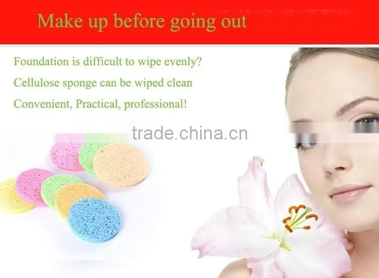 Fashion facial cleaning sponge cosmetic puff makeup tool face remover