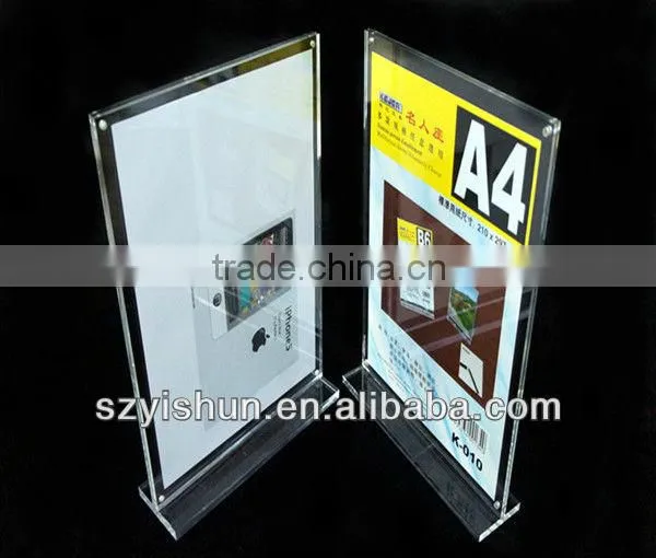 cheap Acrylic photo frame for show photo