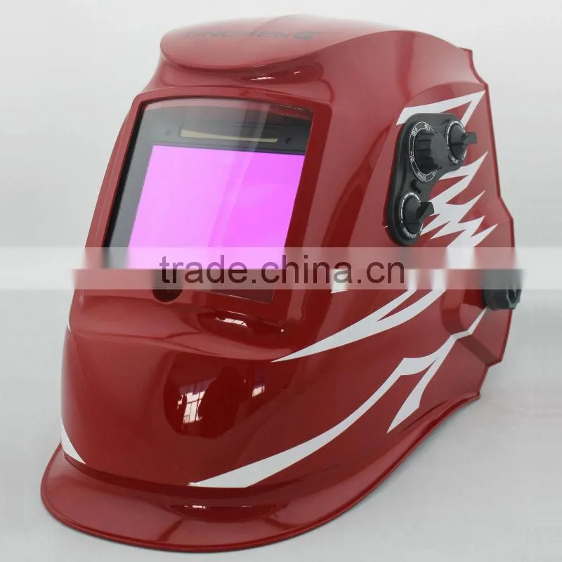 Auto darkening helmet