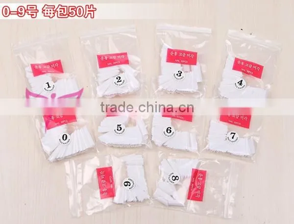 Hot 2015 500 Pcs C Curved French White Acrylic Nail Tips