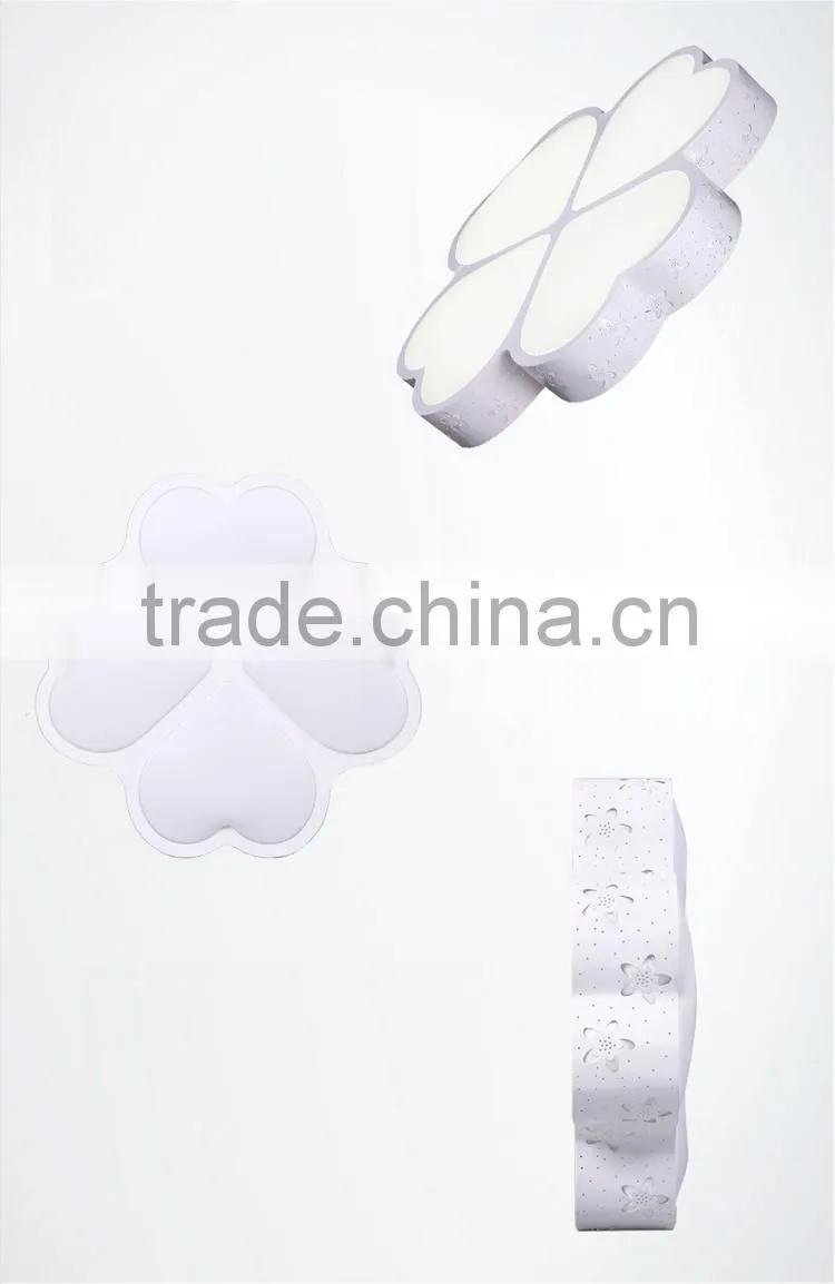 Simple and Modern 230V Iron LED Ceiling Light D650mm Flower LED Ceiling Lamp