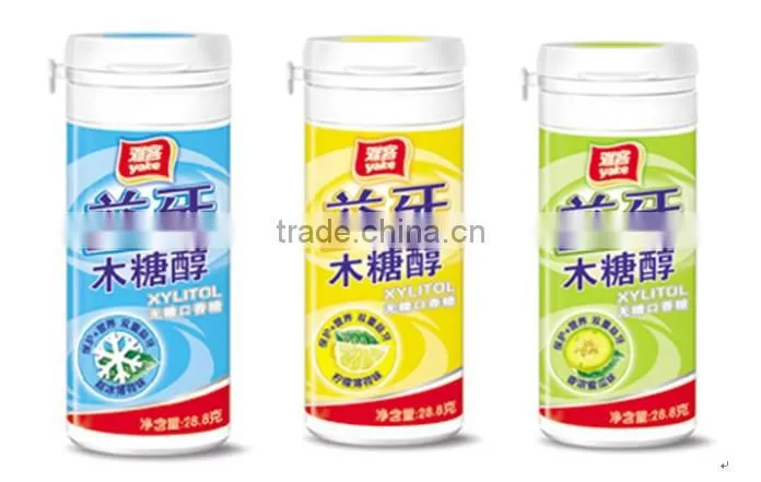 28g Yiya xylitol chewing gum