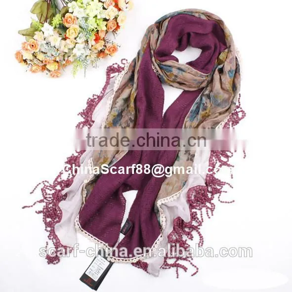 Womens romantic scarves