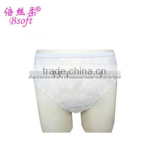 Hot Selling Disposable Nonwoven Underwear for Ladies