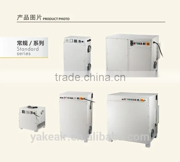 YAKE Industrial Silical Gel Rotary Adsorption Dehumidifier 10KG/H