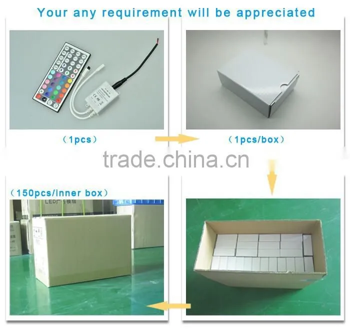 Manufacture in china rgb remote control light switch, wireless RF controller
