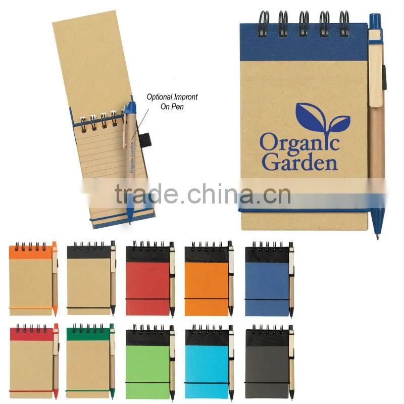 Eco-Friendly Spiral Jotter & Pen
