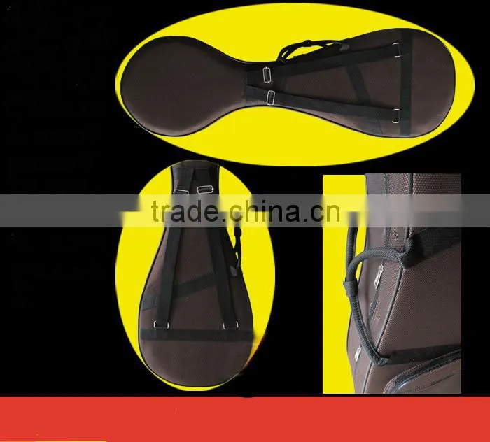Chinese PIPA Lute bags thickness shockproof coffee blue YQB030