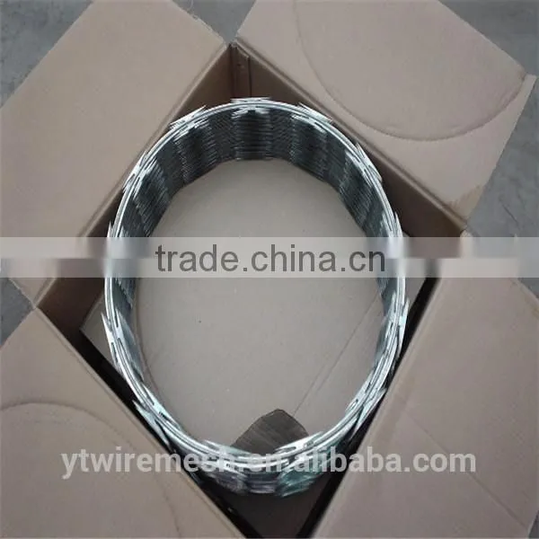 low price ss304 razor barbed wire