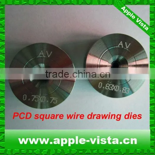 polycrystalline flat wire drawing dies