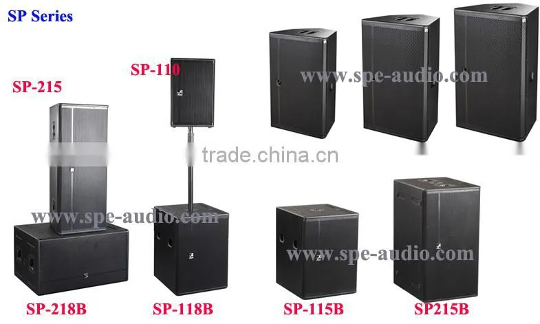 professional active pa speaker rms pa speaker speaker 8 ohm