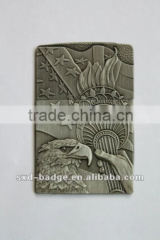 Customized VISA brass nameplate