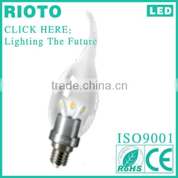 CE ROHS BV SASO China supplier 3W LED lamp candle high quality alibaba express
