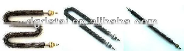 9kw Stainless Steel Finned Tubular Industry Air Heater