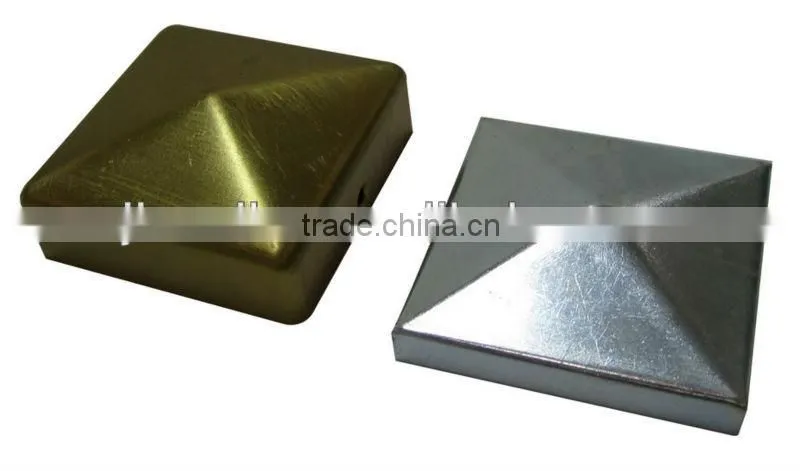 ball type self color decorative post caps supplier