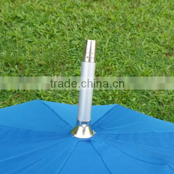fiberglass silver coating outdoor large sun umbrella