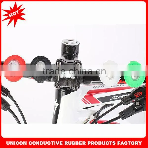 New arrival personalized funny silicone led bicycle light