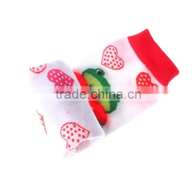 Baby Leg Warmers kids' knit funny Strawberry baby girl leg warmer