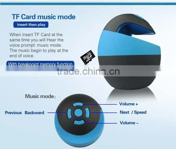 Egg Shaped Super Wireless Speaker_Portable Bluetooth Speaker