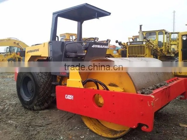 Used Dynapac CA251 Road Roller with single drum for sale
