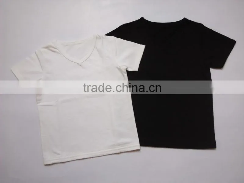 100% Cotton Plain Color Blank T Shirt Baby T-shirts