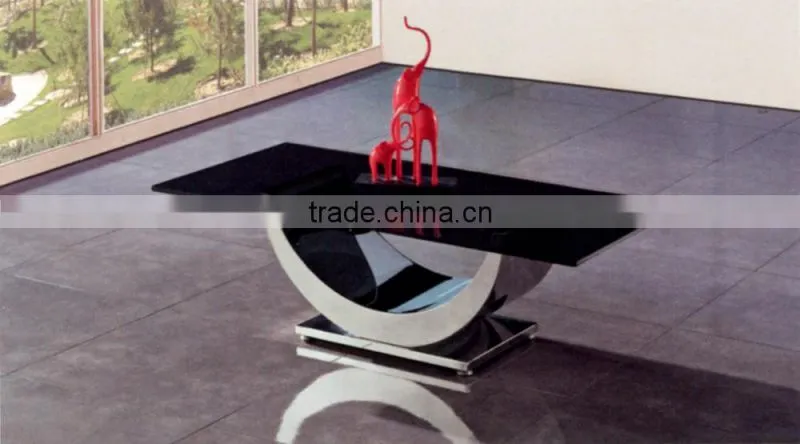 PT-T010 2016 newest glass tea table design