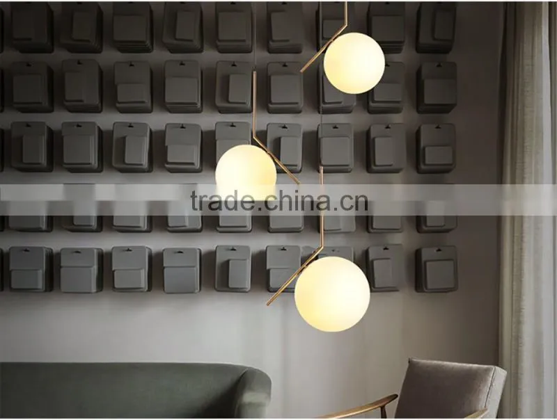 global round metal simple high quality chandelier ceiling lamp ceiling light