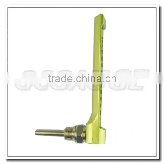 High quality V-shaped glass marine termometro