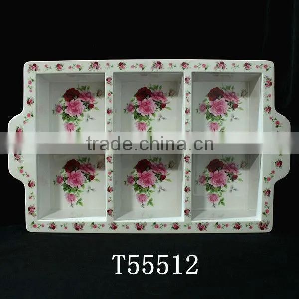 Melamine serving tray