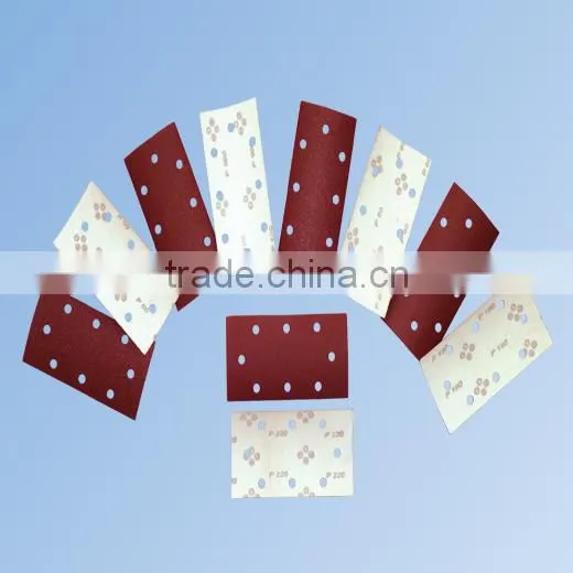 special coated anti-clogging hook and loop sandpaper disc