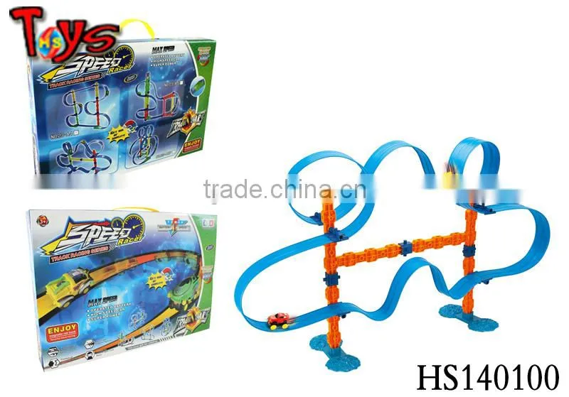 happy play plastic road set toy cars