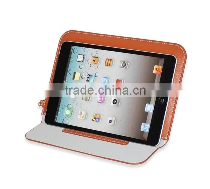 PU Leather Envelope Pouch for Tablet with Stand and Strap Universal Design