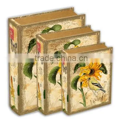 MDF Canvas Book Box