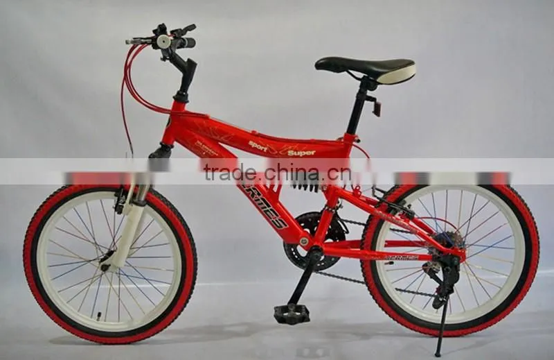Children's Bicycles 20-Inch V-Brake 12 Shift Car The New Full-Suspension Mountain Bike For Children Sell Like Hot Cakes!