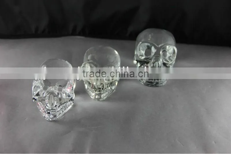 hot sale crystal skull for halloween decoration