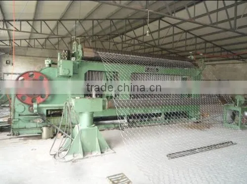 Chicken Wire Making Hexagonal Wire Weaving Machine
